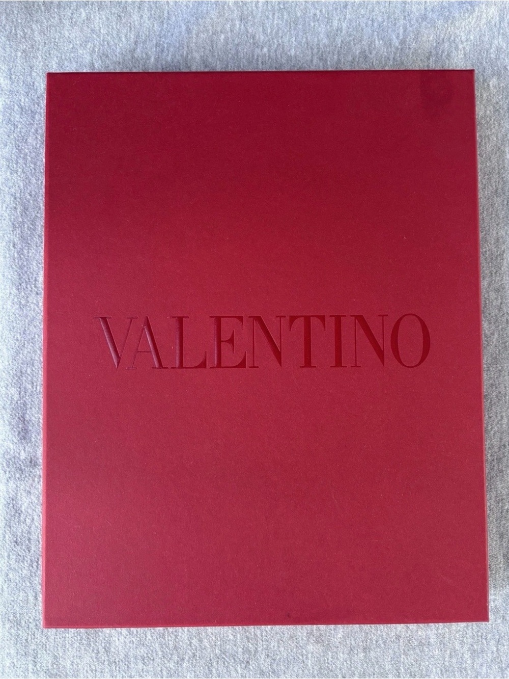 Valentino Empty Box With Card And Paper 12x9.5x1.25